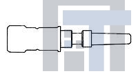 42575-1 Клеммы PIDG TAPER PIN