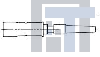 42634-3 Клеммы PIDG, TAPER PIN