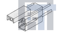 520212-2 Клеммы 187 FAST RCPT HSG 3CIR N RED