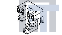 521002-1 Клеммы 250 FASTON HSG 6/6 N NAT