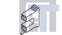 521069-1 Клеммы HSG RCPT FAST 250 2 CIR N NAT