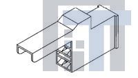 521198-1 Клеммы HSG.REC.POS-LOK.187 NAT.