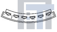 521381-1 Клеммы HSG FASTIN-FASTON 6P 187SERIES