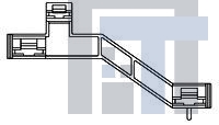 521488-1 Клеммы HSG 250/187 FAST 3P NAT