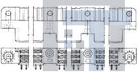 534042-2 Клеммы AMP TBC RECP ASSY 3R 423 POS