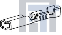 60252-1-(CUT-STRIP) Клеммы TAB RCPT 20-18 Cut Strip of 100