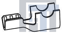 60806-1 Клеммы OPEN BARREL SPLICE