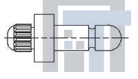 60839-1 Клеммы .058 PCB PIN T