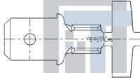 61367-3 Клеммы 250 FAS TAB 18-14 03