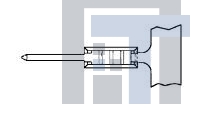 61684-3 Клеммы TAB TNSL WIRE 025