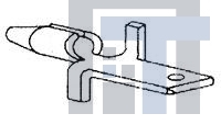 62437-1 Клеммы FASTON PCB TAB