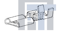 63470-1 Клеммы 187 FAST RCPT IS 2 #18 18-16BR