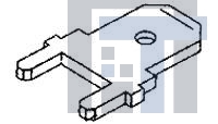 63525-1-(CUT-STRIP) Клеммы 187 PCB Cut Strip of 100