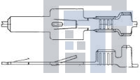 63580-1 Клеммы 125 F-F TAB 0198TPBR