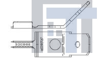 63611-1 Клеммы 250 AMVAR TAB 220-566 016 TPBR