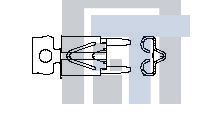 63969-1 Клеммы 250/205 FAST REC PCB