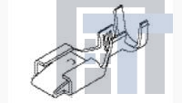 640417-1-(CUT-STRIP) Клеммы BLADE RCPT 0.250 Cut Strip of 100