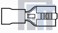 640913-1 Клеммы 16-14AWG RECEPT PIDG FASTON