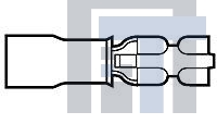 640921-1 Клеммы 22-18 AWG .110