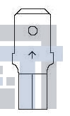 73M-250-32 Клеммы MALE DISC .25X.032
