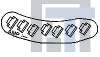 880106-1 Клеммы 7 WAY FASTIN ON HSG