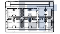 926330-8 Клеммы 6P POS-LOCK BU GEH