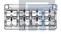 926646-3 Клеммы 8P POS-LOCK GEH 6,3