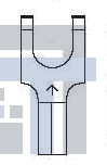 BS-21-6 Клеммы FLG FORK 22-18 AWG 6