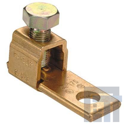 CS35-36SL-CY Клеммы COPP MECH LUG 1H 1B #14-6 AWG 3/16