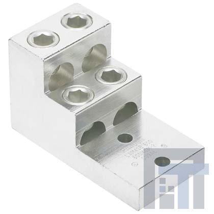 LAM4SB600-38-1Y Клеммы Alum Mech Lug 2 Hole 4 Barre