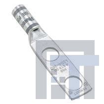 LCD2-14A-Q Клеммы Cu Comp Lug 2H #2 AWG 1/4
