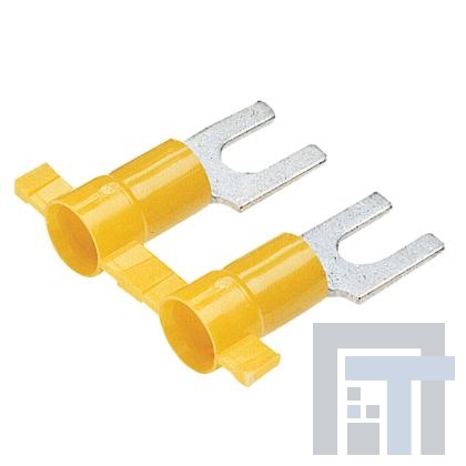 PMV6-5FB-2K Клеммы Metric Fork Terminal vinyl insulated, 4