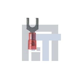 PNF18-10F-M Клеммы FORK 22-18 RED NYL STUD SIZE #10