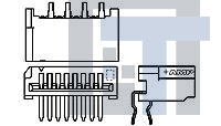 1-84533-0 Соединители FFC и FPC POST PLATED R/A 10P 1.25mm