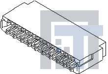 504281-1900 Соединители FFC и FPC 0.3 FPC N-ZIF Hsg Assy 19Ckt