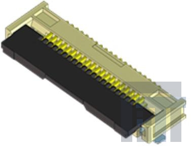 505110-2491 Соединители FFC и FPC 0.5 FPC EASYON BTM CONT RA 24CKT ZIF