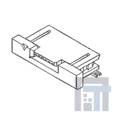 52435-2171 Соединители FFC и FPC 0.5 FPC ZIF SMT RA A ssy 21Ckt EmbsTp Pkg