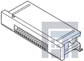 52435-2233 Соединители FFC и FPC 0.5 FPC ZIF 22Ckt Sn-Ag-Bi