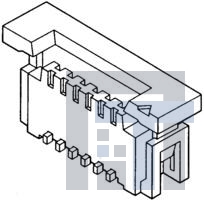 52610-0533 Соединители FFC и FPC 1.0 FPC ZIF ST 5Ckt Sn-Ag-Bi