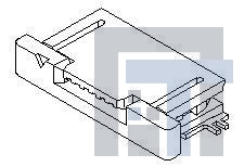 52745-0497 Соединители FFC и FPC 0.5 FPC ZIF SMT Hsg Assy 4Ckt EmbsTp Pkg