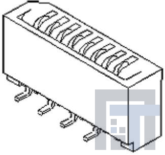 52808-0971 Соединители FFC и FPC 1.0 FFC Non ZIF HsgA ssy9CktW/TpEmbsTpPkg