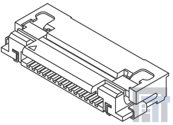 52892-0833 Соединители FFC и FPC 0.5 FFC ZIF 8Ckt Sn-Ag-Bi