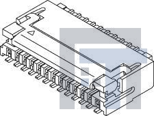 54393-2181 Соединители FFC и FPC 0.3 FPC ZIF EO Hsg A ssy 21Ckt EmbsTp Pkg