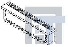 78127-1229 Соединители FFC и FPC 0.5 FPC CONN. VERTIC AL SMT NON-ZIF 22CKT