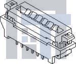 90500-3007 Соединители FFC и FPC FFC CONN VERT 7 CKT FFC CONN VERT 7 CKT