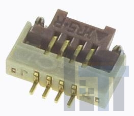 FH19C-4S-0-5SH(05) Соединители FFC и FPC 0.5MM 4 POS R/A SMT FFC/FPC THICK .2MM