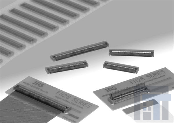 FH28-10S-0-5SH(05) Соединители FFC и FPC 10P SMT HORIZ ZIF AU 2.5MM HT .5MM PITCH