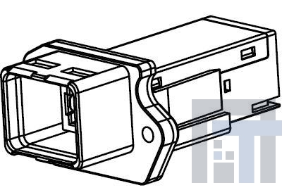 09452451560 Модульные соединители / соединители Ethernet CAT6, PUSHPULL CMPCT PANEL FEED THROUGH