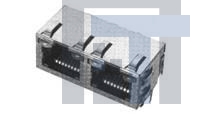 1116132-1 Модульные соединители / соединители Ethernet INV MJ 1X3 PNL GRND LED (G/Y)