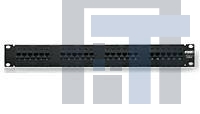 1375014-2 Модульные соединители / соединители Ethernet PNL.ASSY,24PT,CAT6 UNIV.WIRING